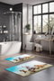 Mijölnir Juego de alfombrillas de baño CT-5125, 2 piezas, Multicolor